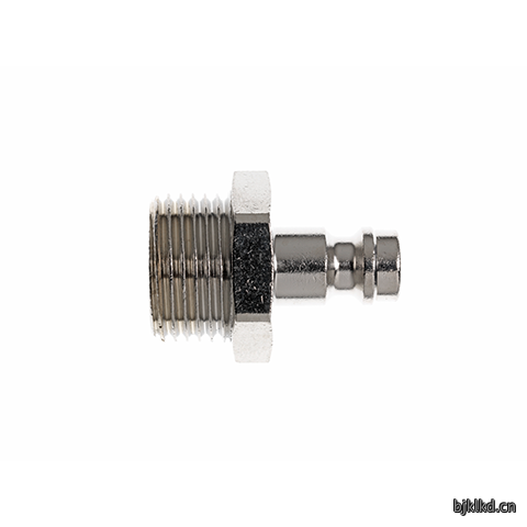 17031935 Nipple - single shut-off (straight through)